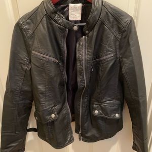 Vegan Leather Jacket